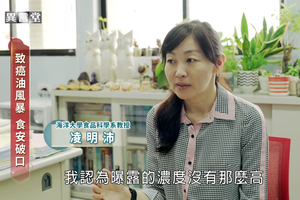 致癌油風暴 食安破口-凌明沛教授 ~ 新聞媒體專訪圖片