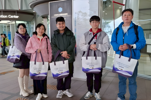 蔡國珍榮譽講座教授、陳建利助理教授與博士生何宣怡、陳世軒、劉承賢受邀參加於日本大阪舉辦之 2025年第十屆化學與食品工程國際會議(ICCFE 2025)圖片