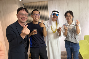 食科系4A黃愛文及3A邵翔晨榮獲「海洋大學台北市校友會關懷弱勢學生助學金」圖片